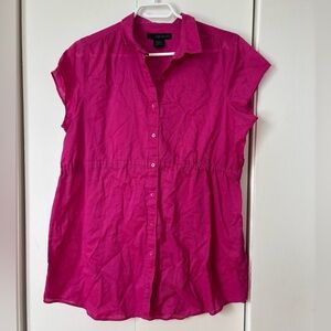 🎉4/30$🎉 Calvin Klein Jeans Hot Pink Blouse - Vintage